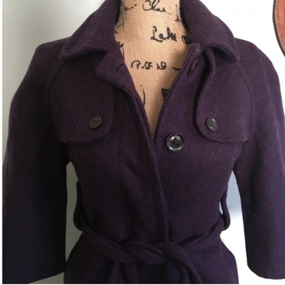 Cute Gap purple coat - Picture 2 of 5